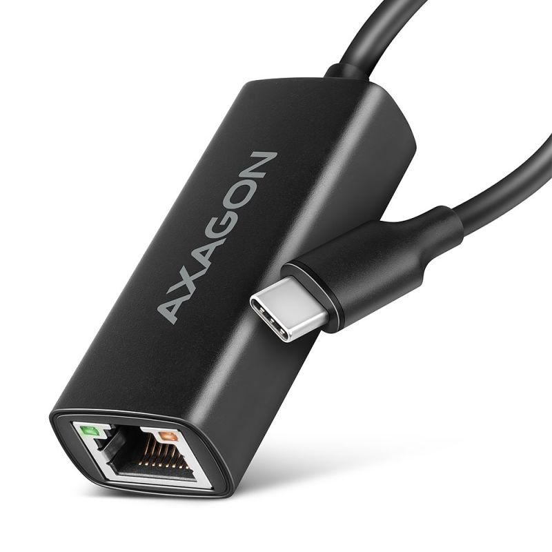 AXAGON ADE-ARC, USB-C 3.2 Gen 1 - Gigabit Ethernet hálózati kártya, Realtek 8153, auto telepités akciós termékkép 1