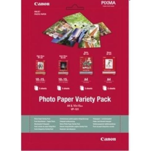 Canon Variety Pack VP-101 A4 / 10 x 15cm akciós termékkép 1