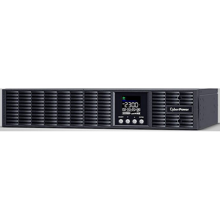 CyberPower OLS1500ERT2UA, UPS, 1500VA/1350W, LCD, rack 2U akciós termékkép 1