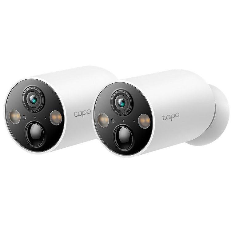 tp-link Tapo C425(2-pack), Smart Wire-free Camera 2K QHD (2560x1440), 2.4 GHz, 10000mAh rechargeable lithium-ion battery akciós termékkép 1