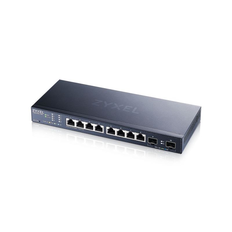Zyxel XMG1915-10E, 8-port 2.5GbE, 2 SFP+ Smart Switch, hybird mode, standalone or NebulaFlex Cloud akciós termékkép 1