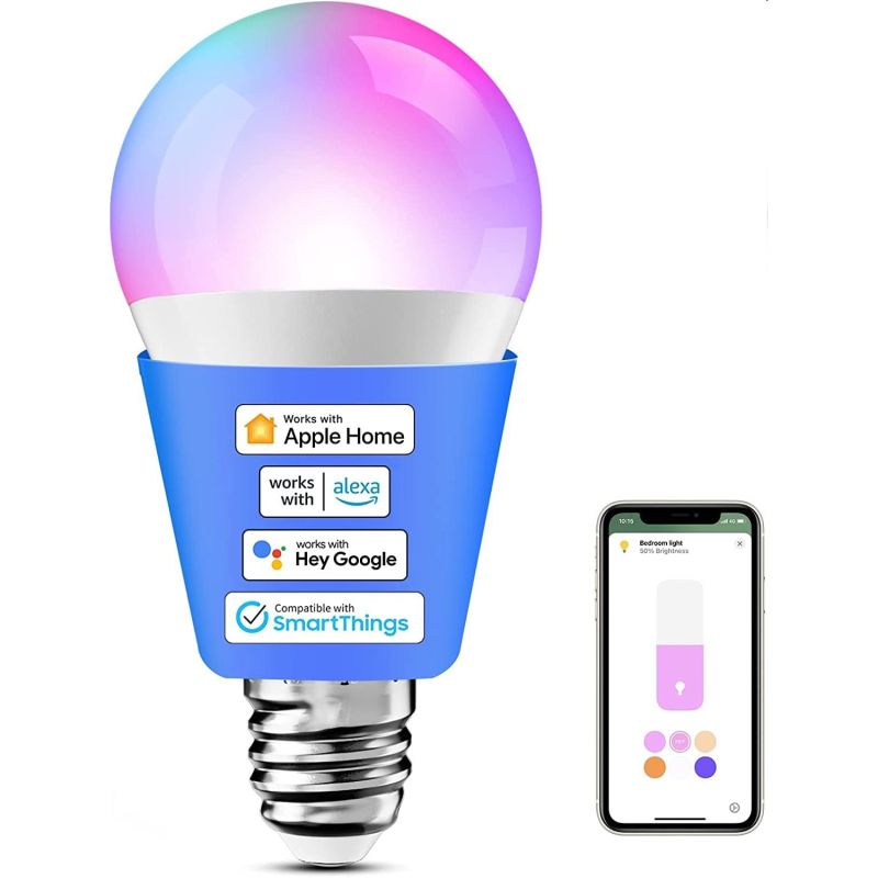 Meross Smart Wi-Fi Inteligens LED izzó RGB akciós termékkép 1