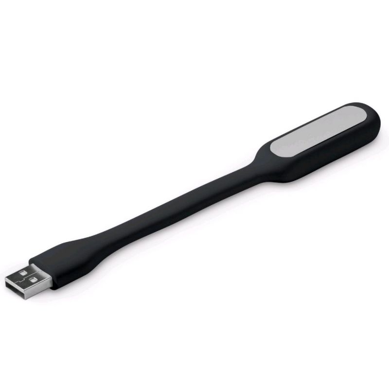 USB notebook lámpa C-TECH UNL-04, flexibilis, fekete akciós termékkép 1