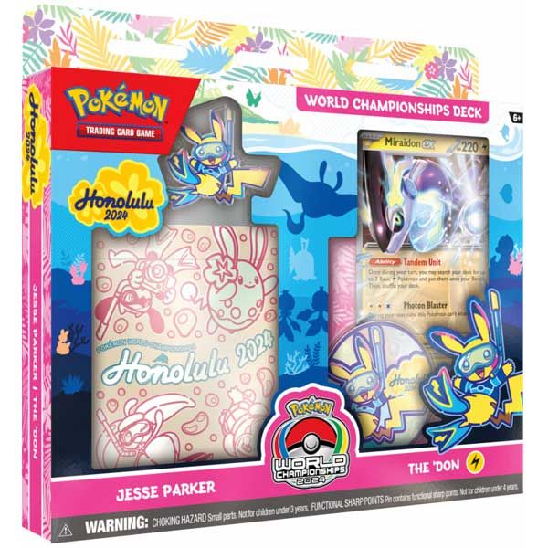 Kártyajáték Pokémon TCG World Championships Deck 2024 (Jesse Parker) Miraidon Ex (Pokémon)