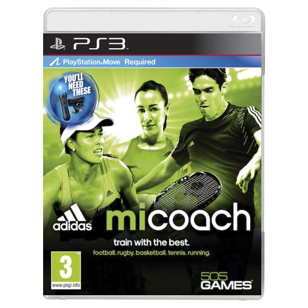 Adidas miCoach [PS3] - BAZÁR (használt termék)