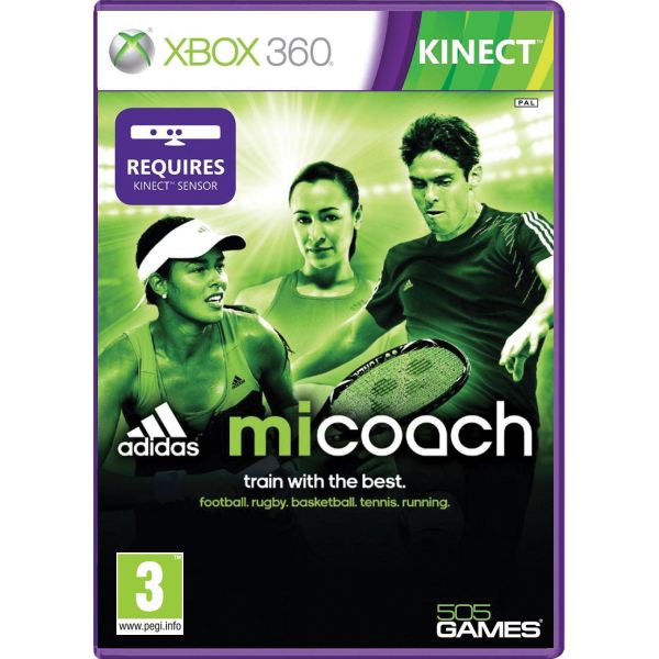 Adidas miCoach [XBOX 360] - BAZÁR (használt termék)