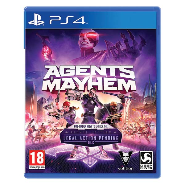 Agents of Mayhem [PS4] - BAZÁR (Használt termék)