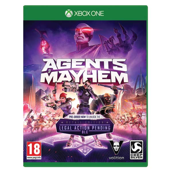 Agents of Mayhem [XBOX ONE] - BAZÁR (használt)