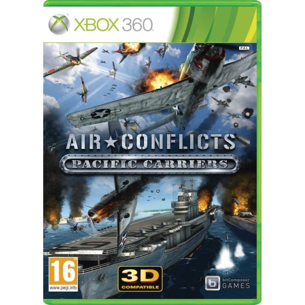 Air Conflicts: Pacific Carriers [XBOX 360] - BAZÁR (használt termék)