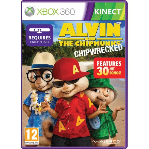 Alvin and the Chipmunks: Chipwrecked [XBOX 360] - BAZÁR (használt termék)