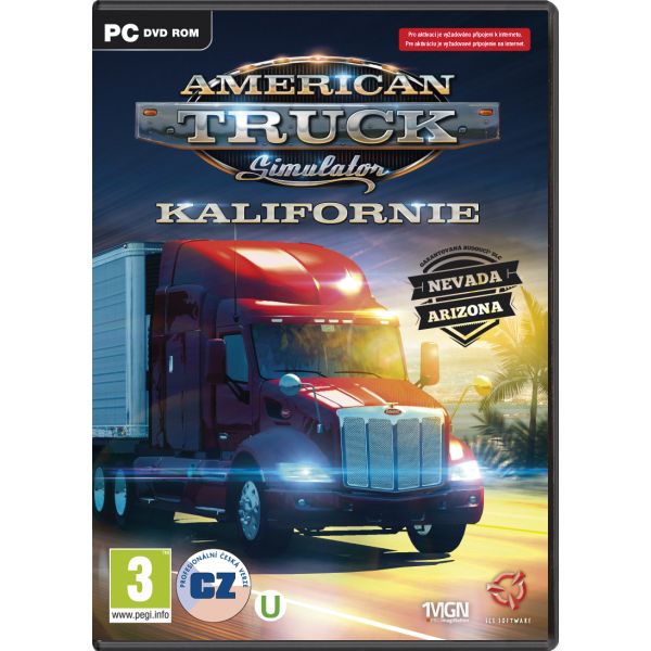 American Truck Simulator: Kalifornia HU
