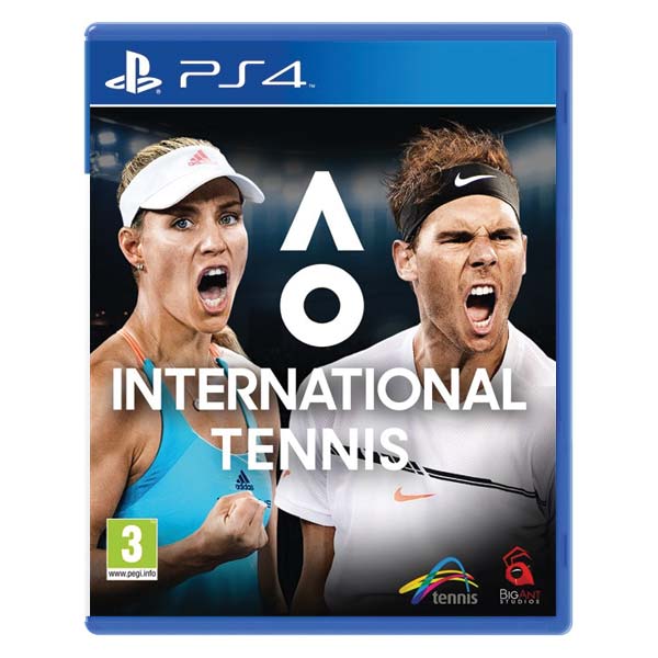 AO International Tennis  [PS4] - BAZÁR (használt termék)