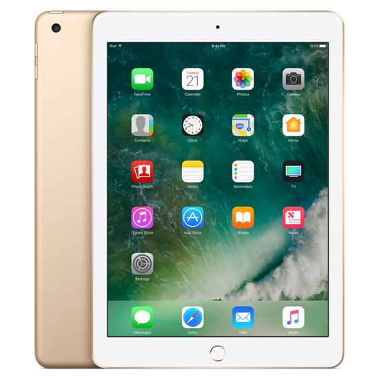 Apple iPad (2017), 32GB | Gold, A+ osztály - használt, 12 hónap garancia