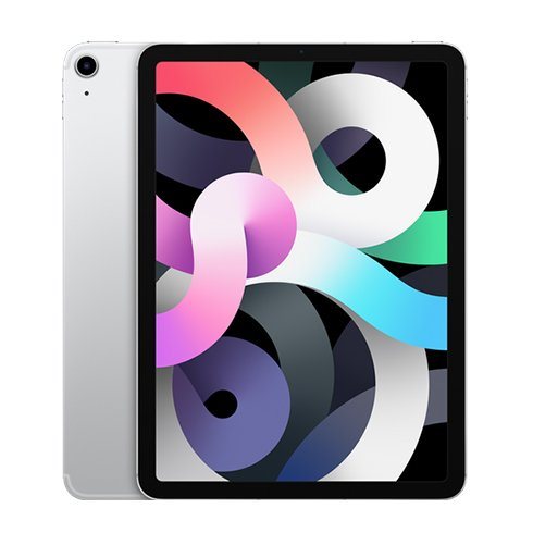 Apple iPad Air 10.9" (2020), Wi-Fi + Cellular, 64GB, Silver, A osztály - használt, 12 hónap garancia