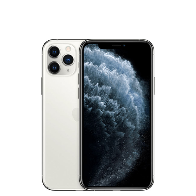 Apple iPhone 11 Pro 512GB, silver, B osztály - használt, 12 hónap garancia