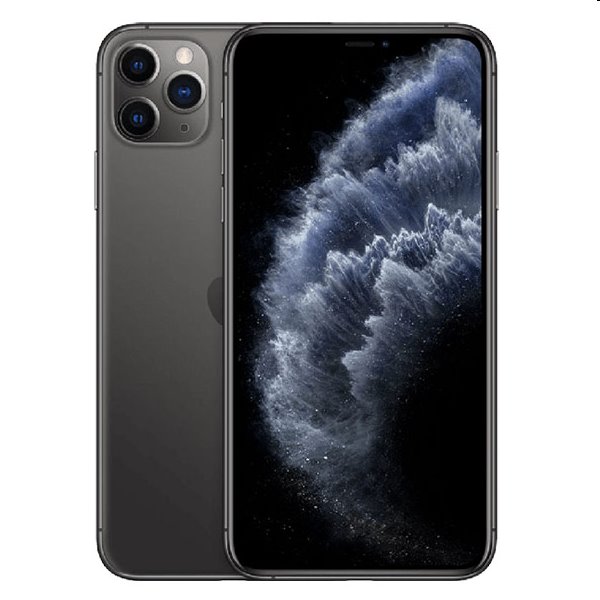 Apple iPhone 11 Pro Max, 256GB | Space Gray, B osztály - Használt, 12 hónap garancia