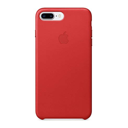 Apple iPhone 7 / 8 Plus Leather Case - Red