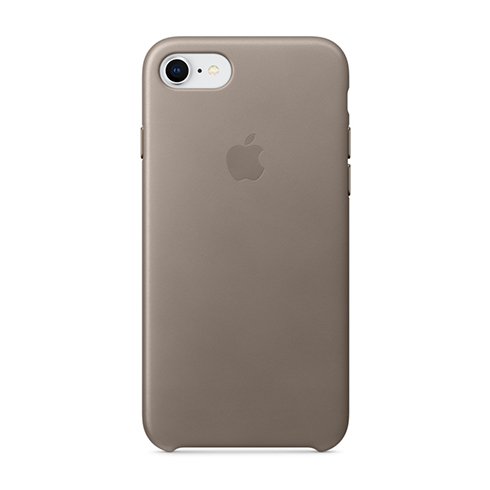 Apple iPhone 8  / 7 Leather Case - Taupe