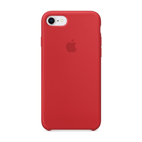 Apple iPhone 8 / 7 Silicone Case - (PRODUCT)RED