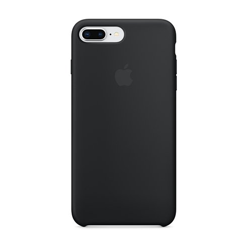 Apple iPhone 8 Plus / 7 Plus Silicone Case - Black