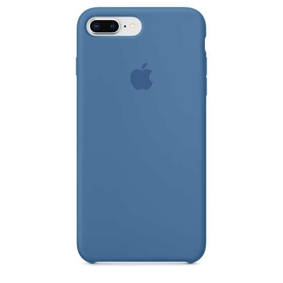 Apple iPhone 8 Plus / 7 Plus Silicone Case - Denim Blue