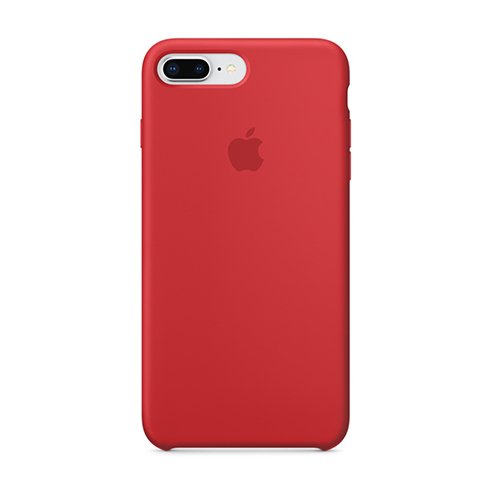 Apple iPhone 8 Plus / 7 Plus Silicone Case - (PRODUCT)RED