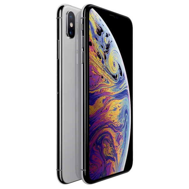 Apple iPhone Xs Max, 64GB | Silver, C osztály - használt, 12 hónap garancia