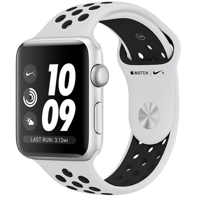 Apple Watch Nike+, Series 3, 42mm | Silver, B kategória - használt, 12 hónap garancia