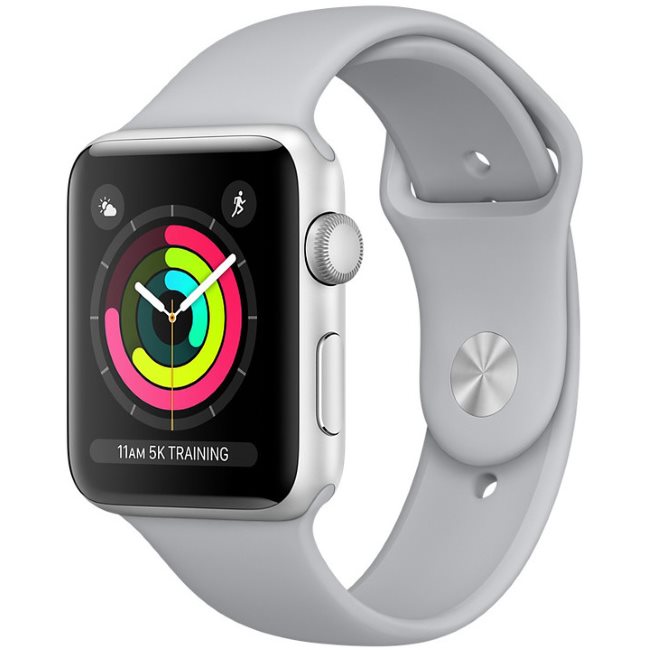 Apple Watch Series 3 GPS, 42mm | Space Gray, C osztály  - használt, 12 hónap garancia