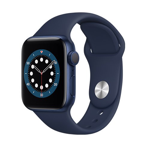 Apple Watch Nike Series 6 GPS, 44mm Silver Aluminium Case, B osztály - használt, 12 hónap garancia