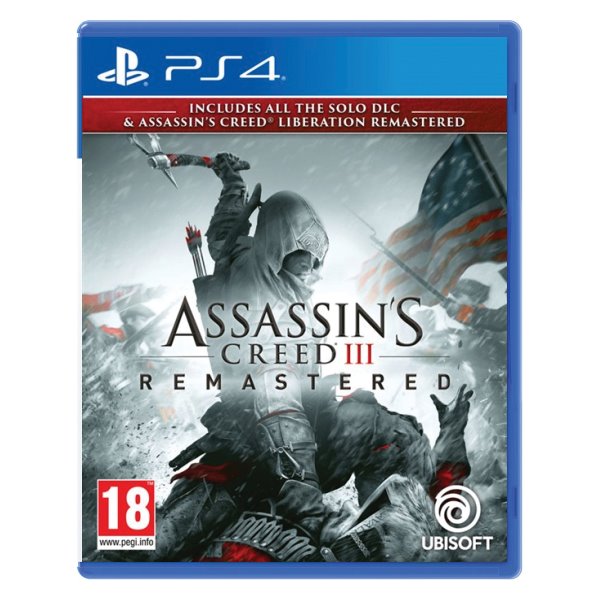 Assassin’s Creed 3 (Remastered) [PS4] - BAZÁR (használt)