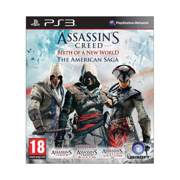 Assassin’s Creed: Birth of és New World (The American Saga) [PS3] - BAZÁR (használt termék)