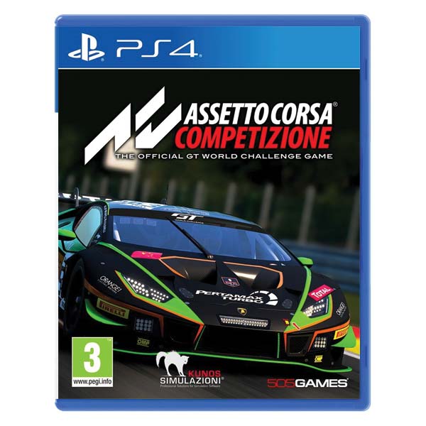 Assetto Corsa Competizione [PS4] - BAZÁR (használt áru)