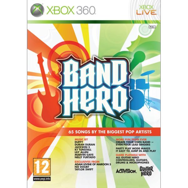 Band Hero [XBOX 360] - BAZÁR (Használt áru)