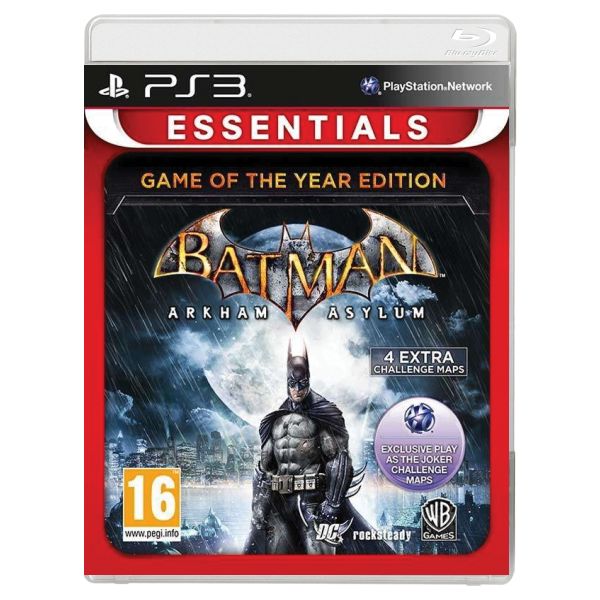 Batman: Arkham Asylum (Game of the Year Edition) [PS3] - BAZÁR (használt termék)