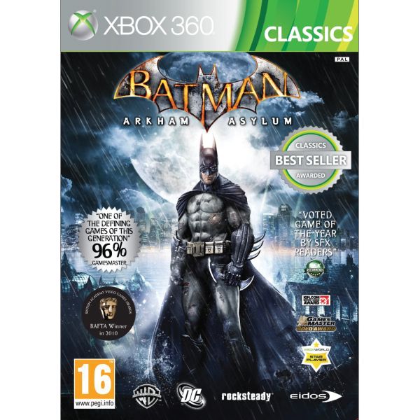 Batman: Arkham Asylum [XBOX 360] - BAZÁR (Használt áru)