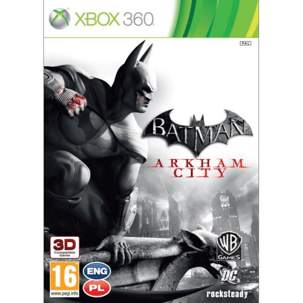 Batman: Arkham City- XBOX 360- BAZÁR (használt termék) Batman: Arkham City- XBOX 360- BAZÁR (használt termék)