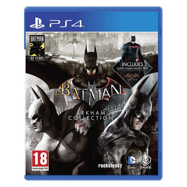 Batman: Arkham Collection [PS4] - BAZÁR (használt termék)
