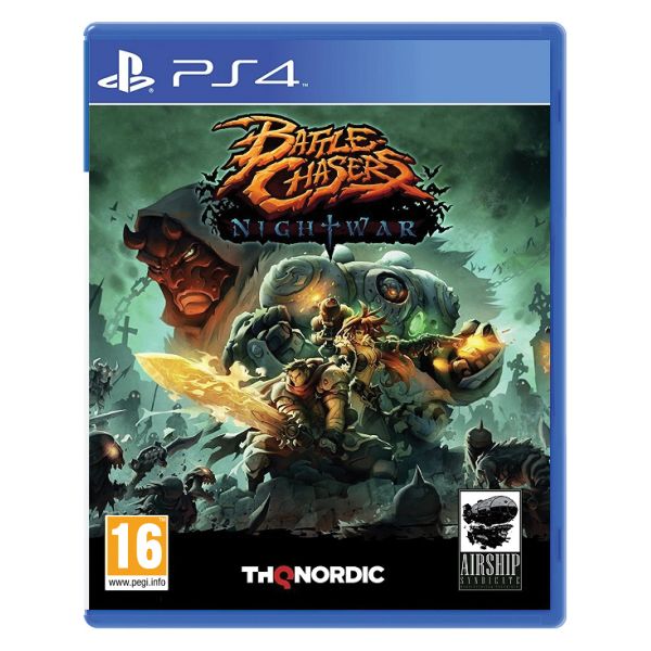 Battle Chasers: Nightwar [PS4] - BAZÁR (Használt termék)