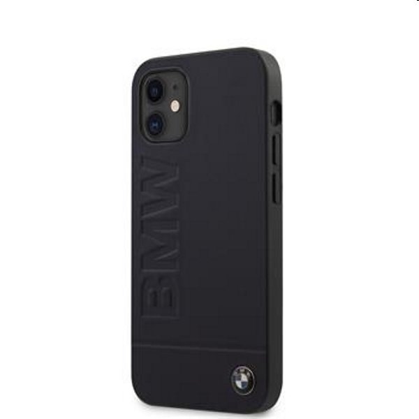 BMW Leather Hot Stamp Tok iPhone 12 mini, Navy BMW Leather Hot Stamp Tok iPhone 12 mini, Navy