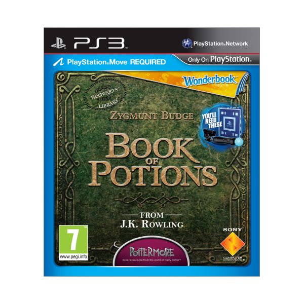 Wonderbook: Book of Potions CZ [PS3] - BAZÁR (Használt áru)