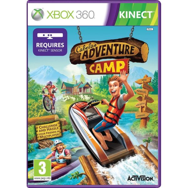 Cabela’s Adventure Camp [XBOX 360] - BAZÁR (használt termék)