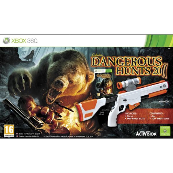 Cabela's Dangerous Hunts 2011 + Top Shot Elite Cabela's Dangerous Hunts 2011 + Top Shot Elite