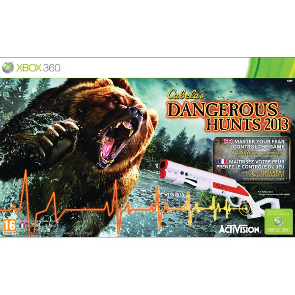 Cabela’s Dangerous Hunts 2013 + Top Shot FearMaster [XBOX 360] - BAZÁR (használt termék)