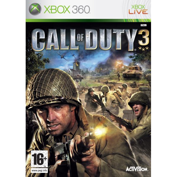 Call of Duty 3 [XBOX 360] - BAZÁR (Használt áru)