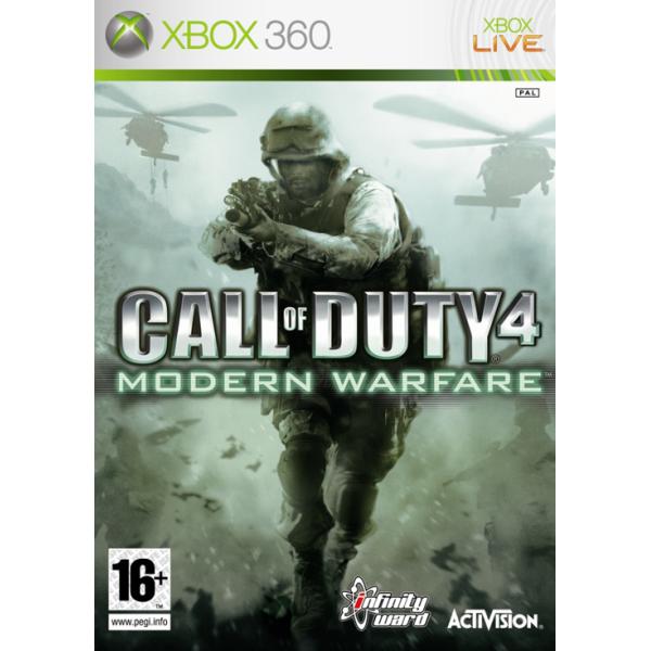 Call of Duty 4: Modern Warfare- XBOX 360- BAZÁR (használt termék)