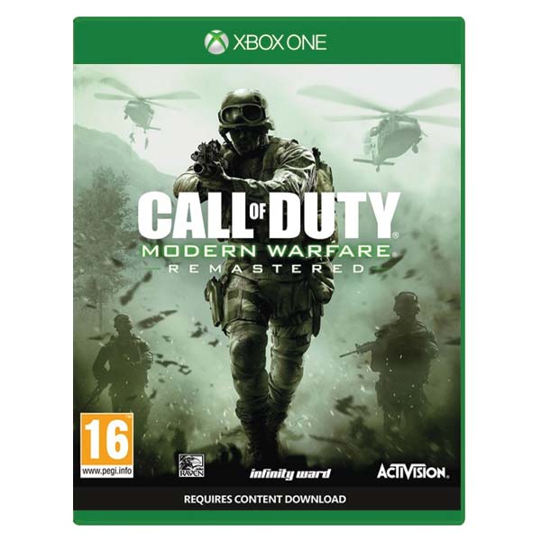 Call of Duty: Modern Warfare (Remastered) [XBOX ONE] - BAZÁR (Használt termék)