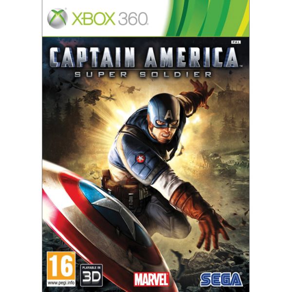 Captain America: Super Soldier [XBOX 360] - BAZÁR (Használt termék)