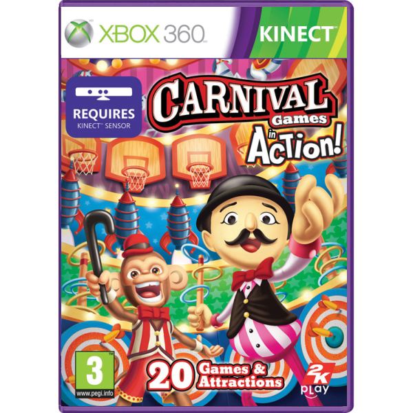 Carnival Games: In Action [XBOX 360] - BAZÁR (használt termék)
