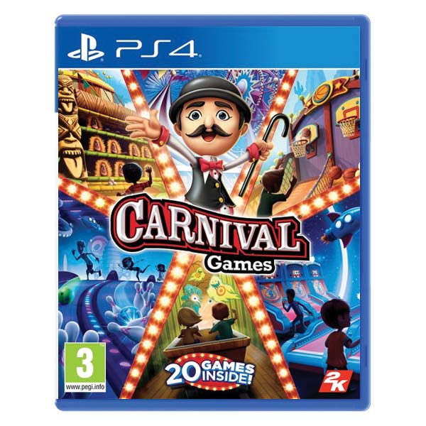 Carnival Games [PS4] - BAZÁR (használt termék)